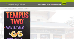 Desktop Screenshot of fennellbaycellars.com.au
